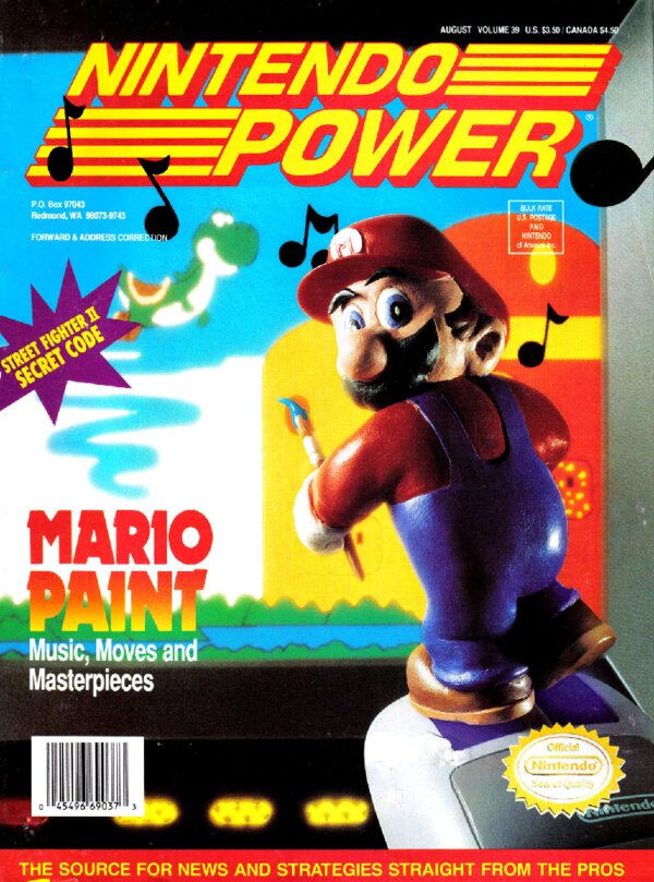 Nintendo Power Issue 039 (August 1992) cover